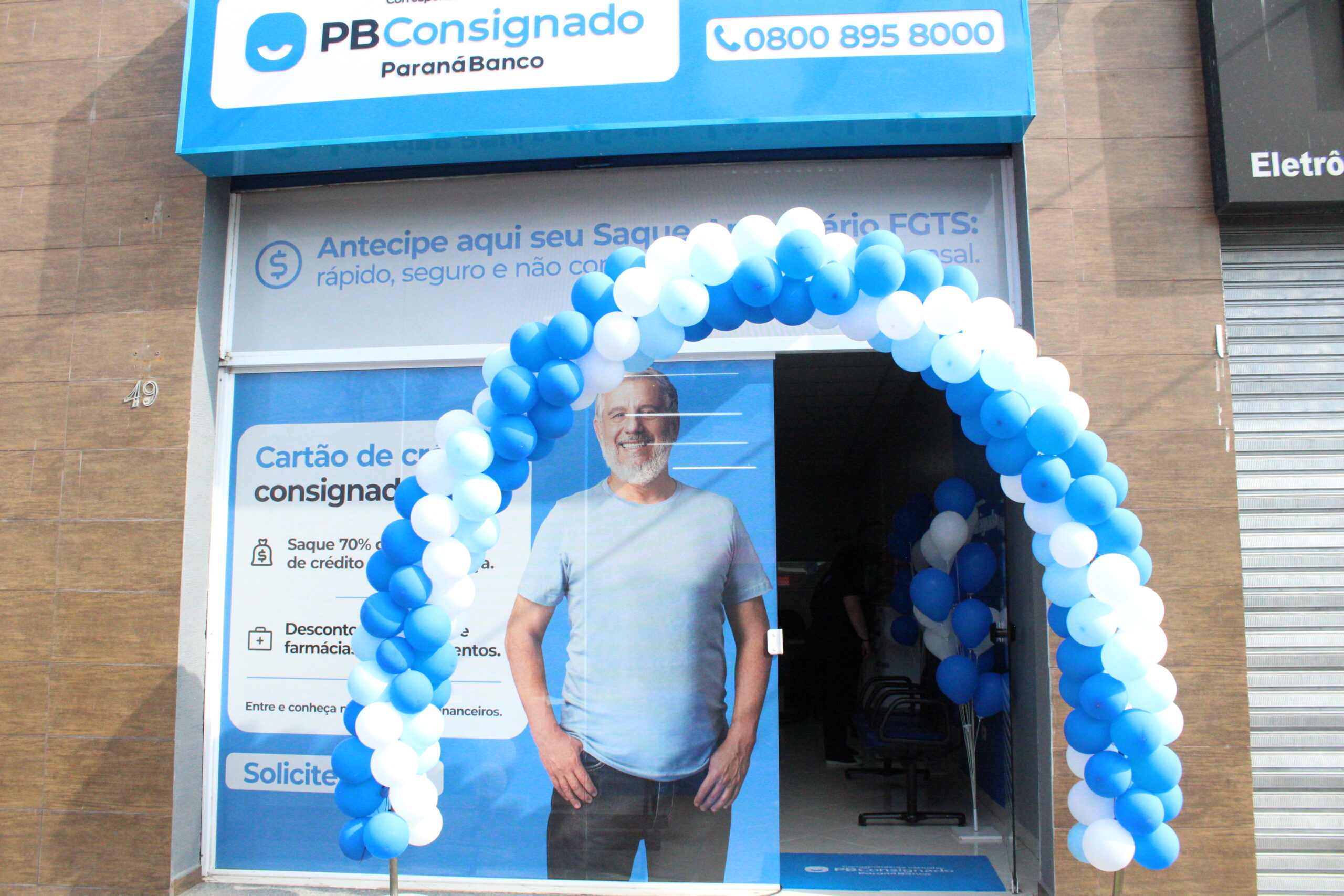 Fachada da Linea Promotora Piraquara